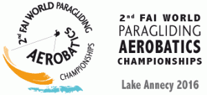2nd FAI world paragliding aerobatics championships - Annecy 2016
