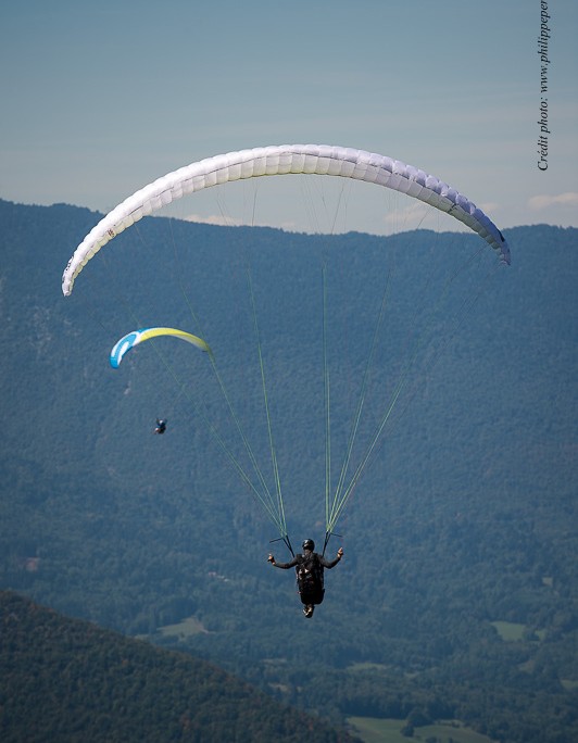 Annecy, le 2 septembre 2016, Championnat du Monde de parapente acrobatique. Photographe: www.philippeperie.com